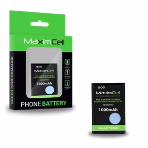 Maximcell baterija priekš Samsung B3410/S3650 Corby/S5610/S5620 Monte/C3530 AB463651BU 1000mAh Li-ion