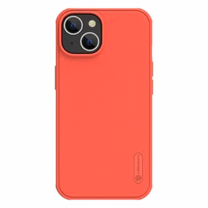 Nillkin Super Frosted Shield Pro viedtālruņa apvalks iPhone 14 Plus aizmugurējais apvalks sarkans