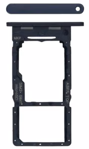 Держатель SIM-карты Samsung A256 A25 5G Brave Black оригинальный (сервисный пак)