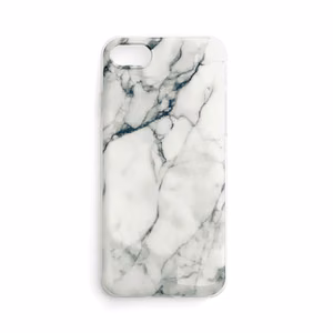 Wozinsky Marble TPU apvalks Samsung Galaxy S21+ 5G (S21 Plus 5G) balts