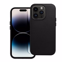 LEATHER MAG COVER viedtālruņa apvalks SAMSUNG S25 PLUS melns