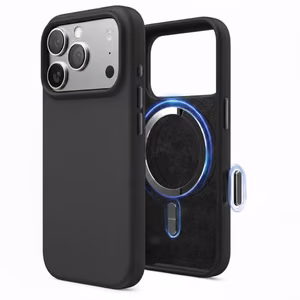 Maciņš "TM MagSafe Silicone" iPhone 17 / Nakts melns /