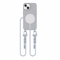Tech-Protect MagNecklace MagSafe apvalks iPhone 15 - pelēks