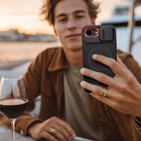 Tech-Protect Kevlar Aura magnētiskais viedtālruņa apvalks iPhone 16e - melns