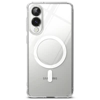 Ringke Fusion magnētiskais viedtālruņa apvalks MagSafe Samsung Galaxy S25 Edge - caurspīdīgs