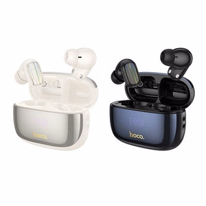HOCO bezvadu austiņas Bluetooth TWS ANC + ENC EQ20 melnas