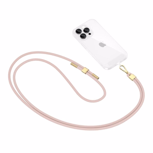 TECH-PROTECT C2S virves crossbody siksniņa gaiši rozā/zelta