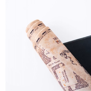 Harry Potter Marauder's Map XXL spēļu galda paklājs, 80 × 35 cm