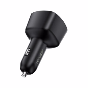 Acefast B18 200 W auto lādētājs, 2 × USB-C + USB-A, melns