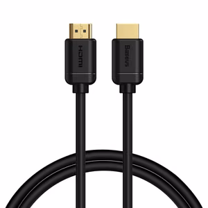 Baseus HDMI 2.0 kabelis 4K 60 Hz 3D HDR 18 Gbps 1 m melns (CAKGQ-A01)