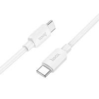 Kabelis USB C uz USB C Hoco 3A 60W 1 m X96 balts
