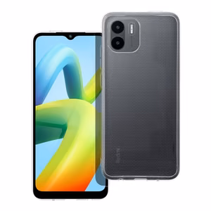 Viedtālruņa apvalks 2 mm caurspīdīgs XIAOMI Redmi A1 / Redmi A2 (kameras aizsardzība)