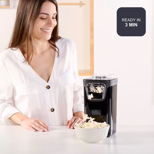 BLACK+DECKER BXPC1100E – popkorna gatavotājs, 1100 W (ES9680100B)
