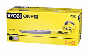 Ryobi OBL1820S akumulatora lapu pūtējs 245 km/h melns, zaļš