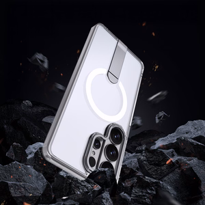 Hybrid Armor X macins Samsung Galaxy S26 Ultra ar stativu, saderigs ar MagSafe - caurspidigs