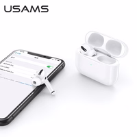 USAMS Austiņas Bluetooth 5.0 TWS Emall Series bezvadu balts BHUYM01 (US-YM001)