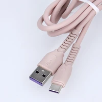 Maxlife MXUC-04 kabelis USB - USB-C 1,0 m 3A rozā