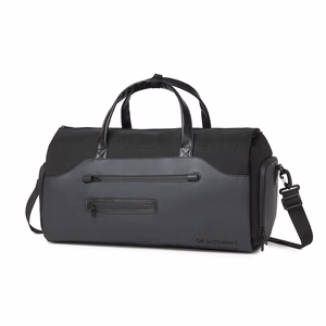 Wozinsky Premium Дорожная сумка с влажным отсеком 45L - чёрный