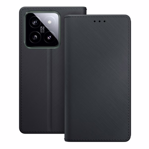 Чехол-кошелёк 3mk для Xiaomi 14 Pro - чёрный