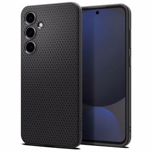 Spigen Liquid Air vāciņš ierīcei Samsung Galaxy S24 FE, melns