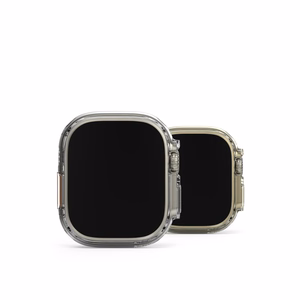 Ringke Slim 2 komplekts Viedtālruņa apvalks Apple Watch Ultra 1/2 (49mm) - caurspīdīgs un matēts melns