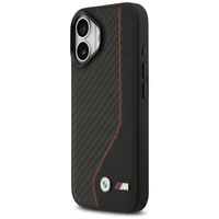 BMW M Carbon Line & Logo MagSafe viedtālruņa apvalks iPhone 17 - sarkans