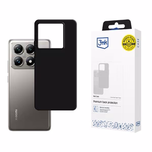 3mk Matētais apvalks Xiaomi 14T Pro - melns