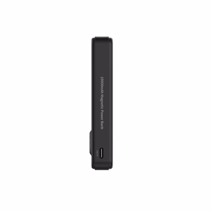 Внешний аккумулятор Wozinsky WLWP-10KA0Y3S 22.5W PD Qi2 10000 mAh, с подставкой, 1x USB-A, 1x USB-C - чёрный