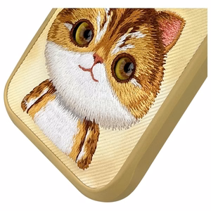 Nimmy Big Eyed Pet 2.0 Cat Case for iPhone 16 Pro - Green