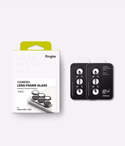 Ringke Camera Frame Protector 2-Pack for Samsung Galaxy S26 / S26+ - melns