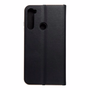 LUNA Viedtālruņa apvalks zelts paredzēts Xiaomi Redmi Note 8 melns