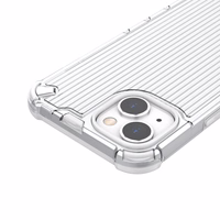 Ombre Protect viedtālruņa apvalks iPhone 14 rozā un zila bruņots apvalks