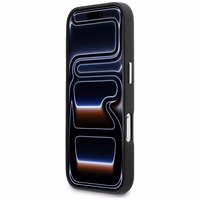 BMW M Sign Metal Logo MagSafe Maciņš for iPhone 17 Pro - melns