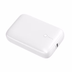 Portatīvais lādētājs POWER BANK Platinet 10000mAh (1xUSB; 1xType-C; 20W) balts