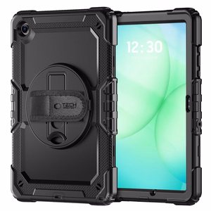 Tech-Protect Solid macins priekš Samsung Galaxy Tab A9+ / A11+ Plus 11.0 X210 / X215 / X216 / X230 / X235 / X236 - Melns