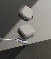 Ringke Onyx Magnetic Maciņš for Samsung Galaxy Buds 4 / 4 Pro - pelēks