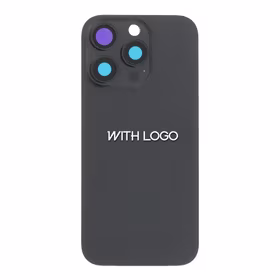 Aizmugurējais vāks saderīgs ar iPhone 16 Pro / Black Titanium / (bez NFC flex) / OEM