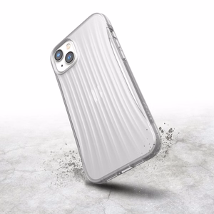 Raptic X-Doria Clutch viedtālruņa apvalks iPhone 14 Plus aizmugure caurspīdīga