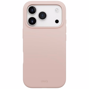 Uniq Lino iPhone 17 Pro Magnētiskais uzlādes apvalks - rozā