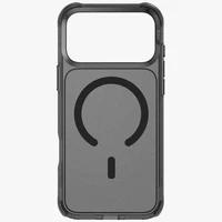 Uniq LifePro Xtreme Magclick viedtālruņa apvalks ar iebūvētu uzlādi iPhone 17 Pro Max - melns