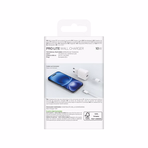 Puro PROLITE 10W USB-A sienas lādētājs - balts
