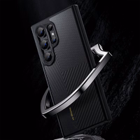 Benks Montage Magnētiskais Armor Pro Kevlar Viedtālruņa apvalks Metāla Rāmis 600D+1500D (MA41) Samsung Galaxy S24 Plus melns