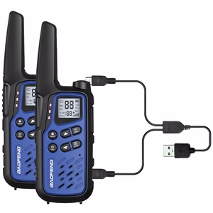 Baofeng BF-T25E – pārnēsājamā radiostacija, tumši zilas, 2 gab. komplekts