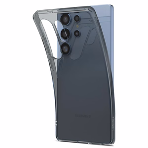Spigen Liquid Crystal viedtālruņa apvalks Samsung Galaxy S25 Ultra - daļēji caurspīdīgs