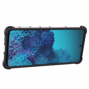 Honeycomb viedtālruņa apvalks bruņu apvalks ar gēla rāmi Samsung Galaxy A73 caurspīdīgs