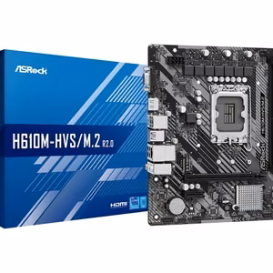 Asrock H610M-HVS/M.2 R2.0 mātesplate Intel H610 LGA 1700 micro ATX