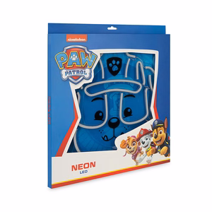 Piekarināms Paw Patrol LED neona gaismeklis uz organiskā stikla – Rubble OW-130446
