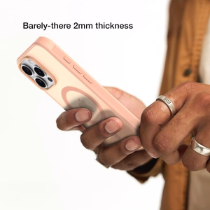 Incase Slim Case vāciņš ar MagSafe iPhone 16 Pro tālrunim, Blush Pink krāsā