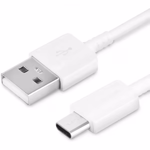 Samsung EP-DG970BWE USB-A - USB-C Cable 1.5m (OOB Bulk - replacement packaging) - white