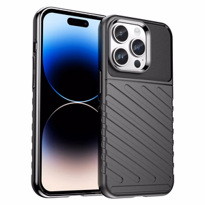 Thunder Case iPhone 14 Pro Max - aizsargapvalks melnas krāsas